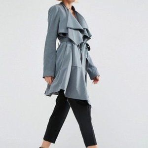 Asos Waterfall Trench Coat